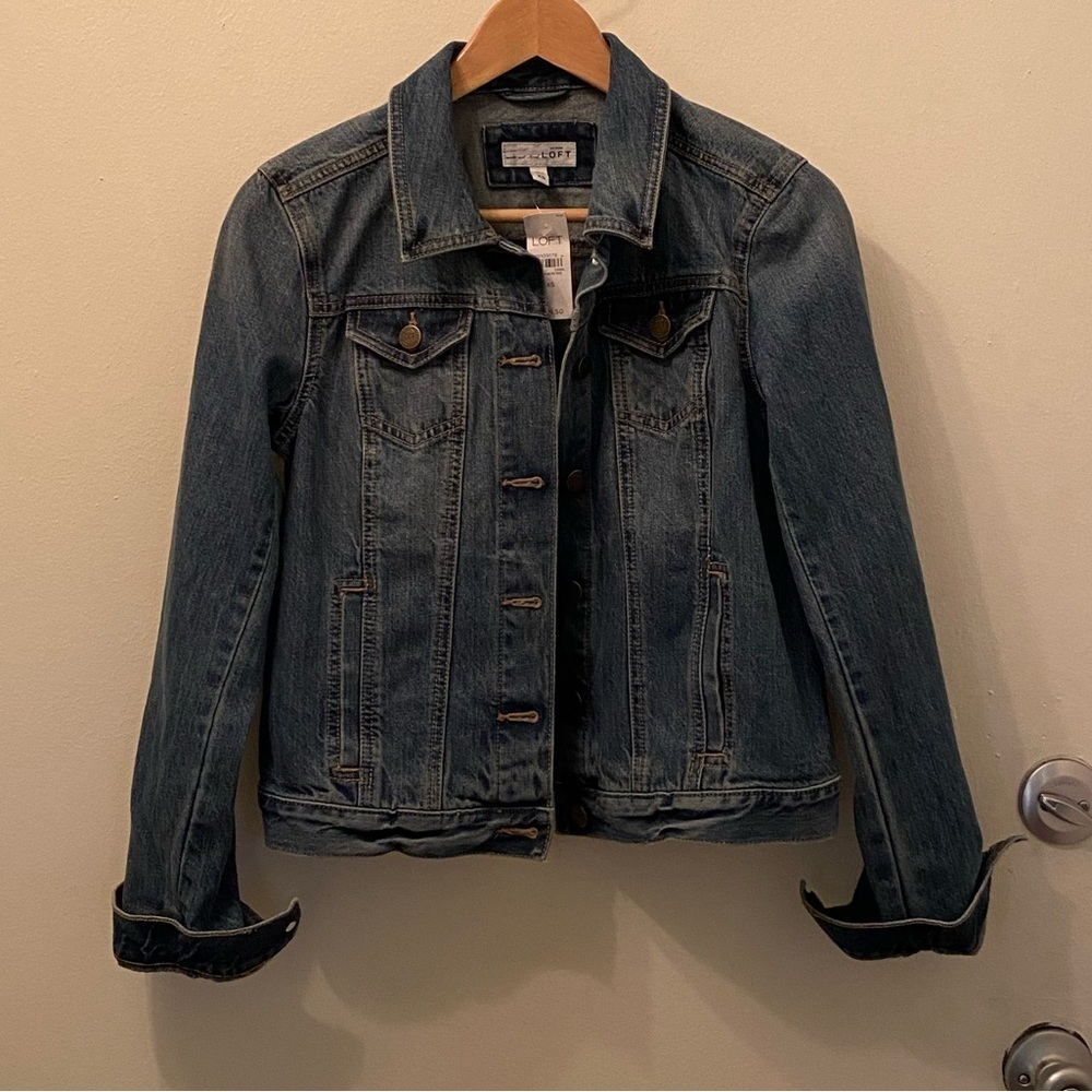 NWT Loft Jean Jacket